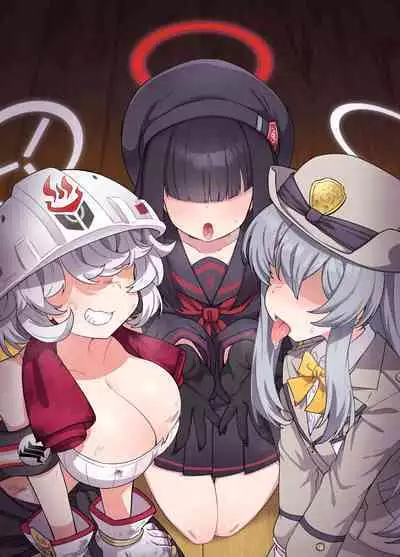 [Amagaeru to Sprocket (Amagaeru)] BluArch Mob de Seiheki o Mitashi Makuru Hon. (Blue Archive) [Digital]