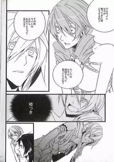 Final Fantasy 13 Fan book (cranberry hearts)