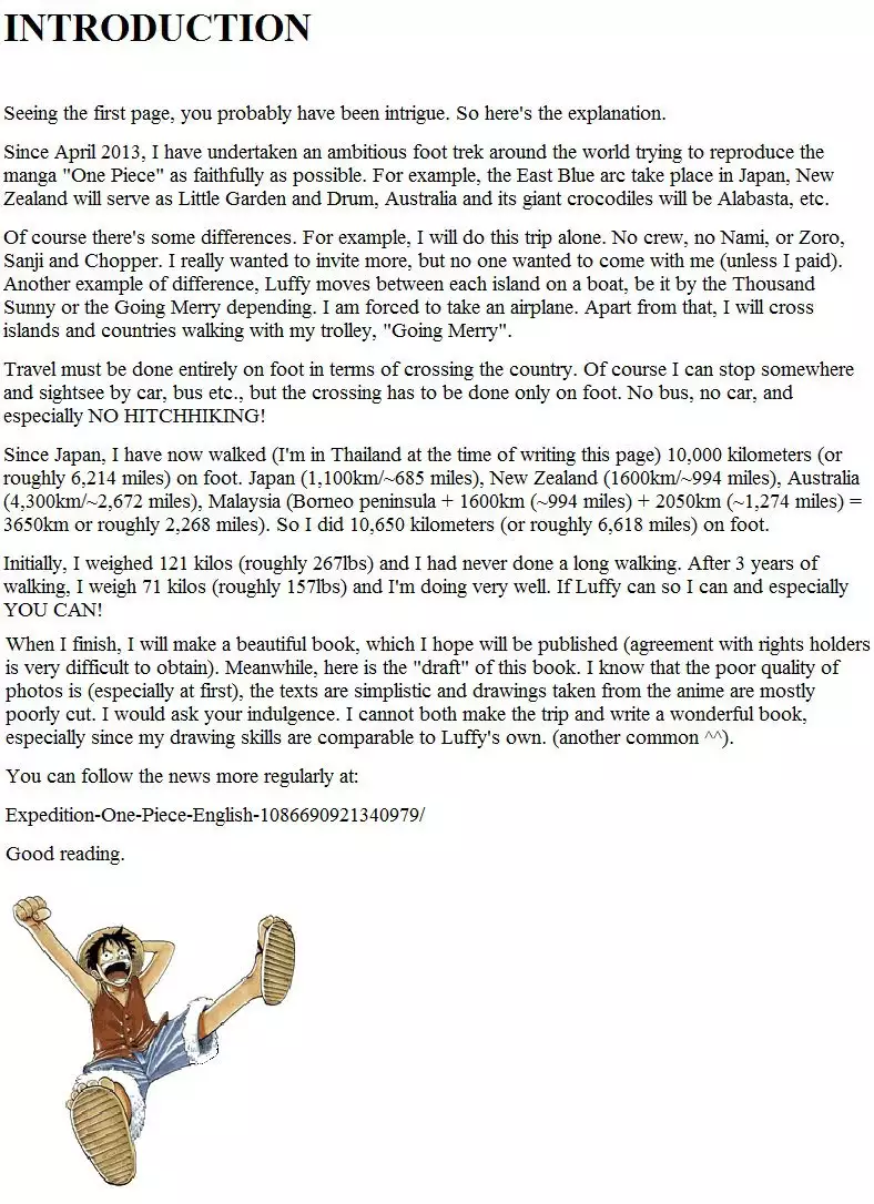 Expedition One Piece English