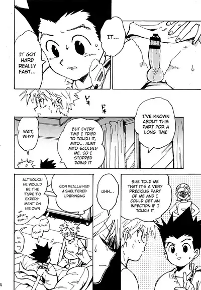 (C93) [Watagashi Maker (Tomiko)] Wakage no Itari | Verdant Youth (Hunter x Hunter) [English] {Chin²}