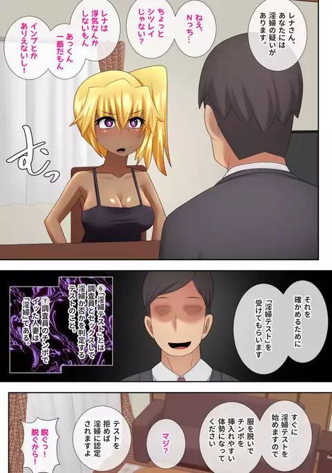 Gyaru Tsuma Saimin Inpu Tesuto