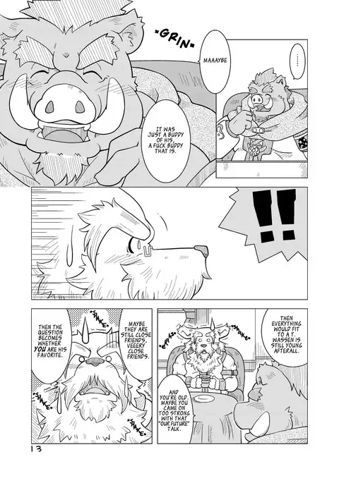 The dog & the bear: The poet of the stars & the partaker of the moon 4