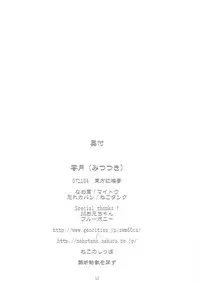 (Kouroumu 3) [Nekotank, Wasre Kaban (Maitou, Nametake)] Mitsutsuki (Touhou Project)