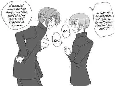 Seitenkango, Shinyuu to | After I got genderbend, my friend and I...