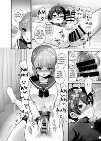 Muttsuri Sukebe na Futanari Kanojo o Onaho de Yuuwaku Suru | I tempted my reserved lewd futanari girlfriend with an onahole