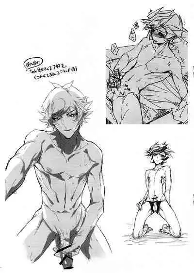 (Unmei o Michibiku Access Code 7) [Neji-shiki warutsu (Tatewa Ryo)] RyoYu no etchina LOG - junbi-go - (Yu-Gi-Oh! VRAINS)