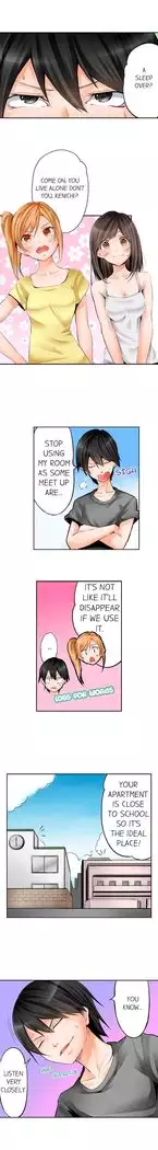 Yojouhan de Micchaku 3P Otomarikai! - The Secret 3P Sleepover in a 7 Square Meter Room!