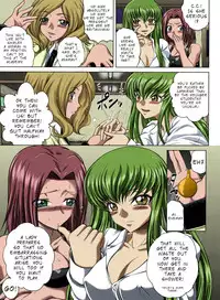 (C83) [Blue Bean (Kaname Aomame)] C2lemon@M (Code Geass: Lelouch of the Rebellion) [English] =LWB= [Decensored] [Colorized]