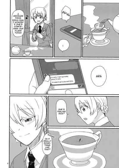 Atsui Koucha de Tea Time | Tea Time with a Hot Black Tea