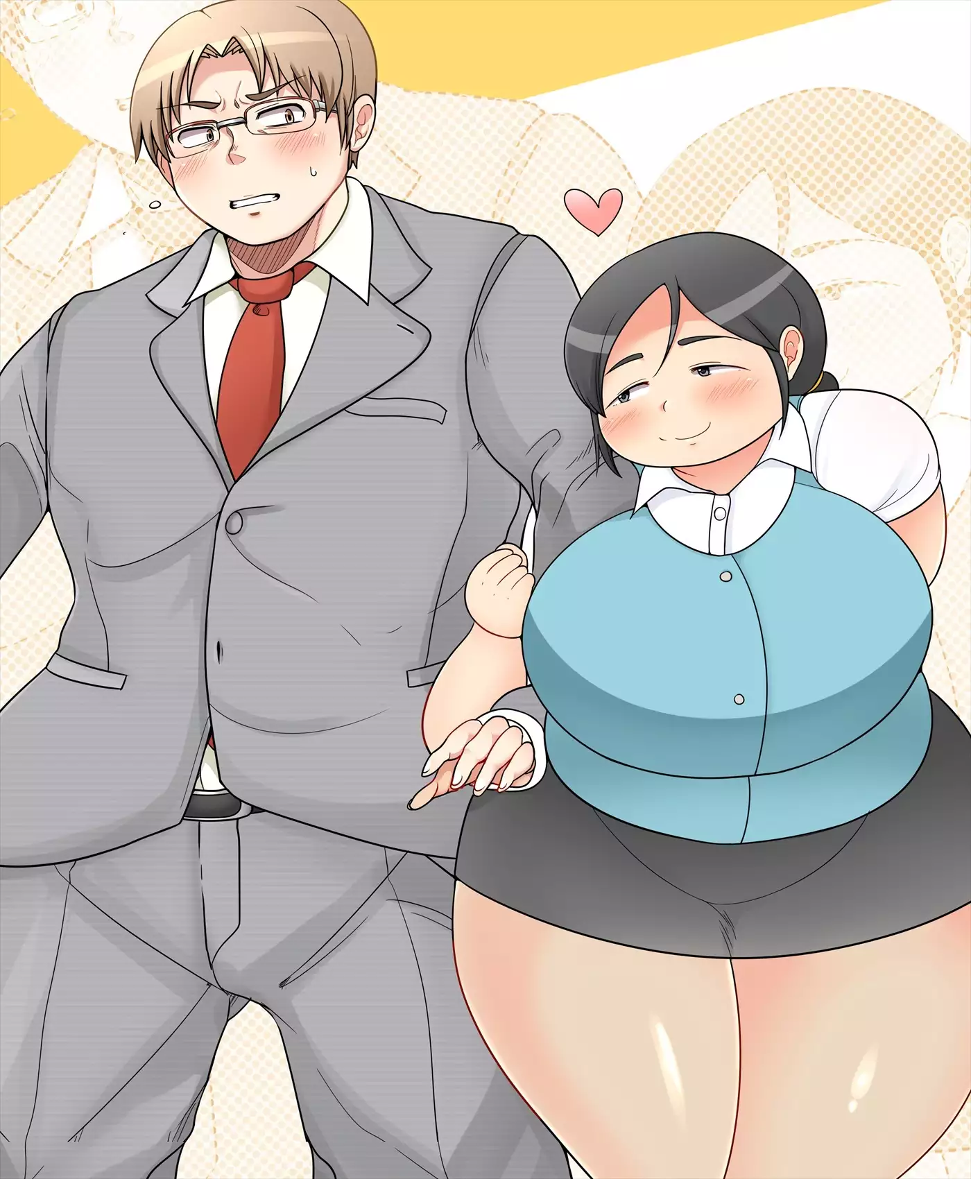 地味ぽちゃOLのエロい肉体