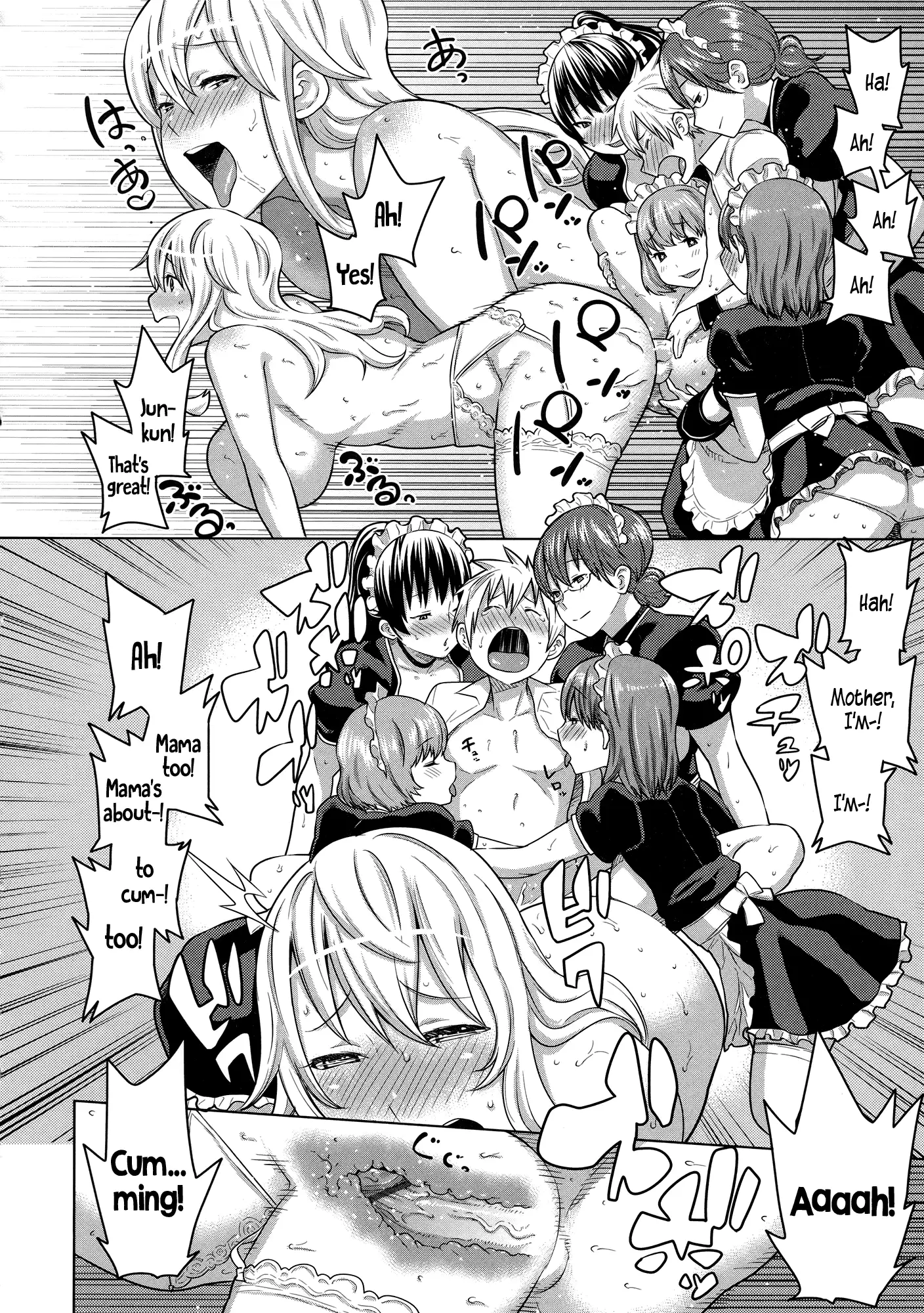 Maid x4 Ch. 1-6, 8, 10