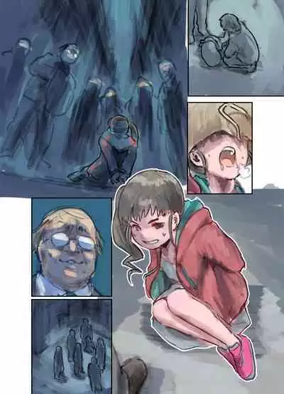 [Bio-Nattou Dou (Bionics Natto)] Nako-chan in Fukurokouji Oshioki Shoujo to Higyaku Shikan Shoujo Full Color-ban