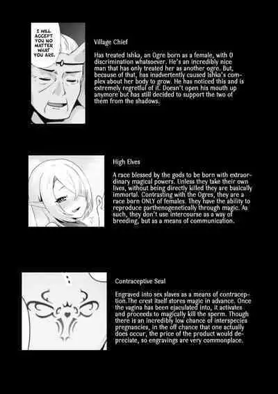 [HASHIOKI (Otemoto)] Elf to Orge ga Love-love Ecchi suru Ohanashi | Passionate Ogre And Elf Sex [English] [A Cool Person]