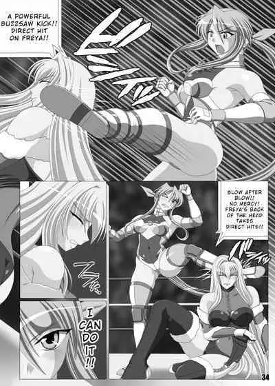 (COMIC1☆6) [N.O.P] Chisato Sakurai vs Freya Kagami (FALLIN' ANGELS4 (Wrestle Angels)) [English]
