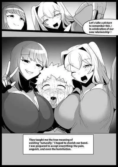 Onaji Class no Onna Tomodachi ni Maso Bare shite, Sandbag Dorei ni Otosareta Hanashi. | Turned into a punching bag slave by two girls in my class who found out I was a masochist