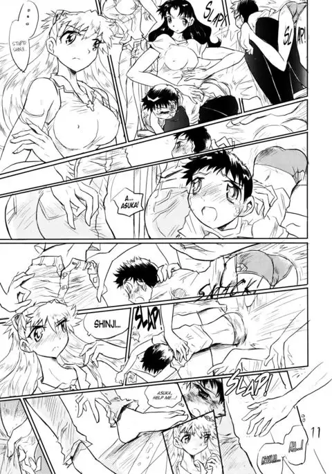 Otoko no Tatakai 13 - Picked Up and Held by Asuka!