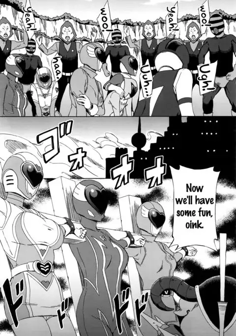 Dai Buta Shougun no Gyakugeki ~Superheroine Taisen~ | Pig General's Counter Attack {doujins.com}