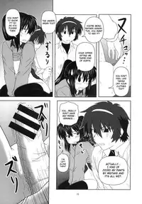 [Circle Credit (Akikan)] Kyonko to Issho (The Melancholy of Haruhi Suzumiya) [English] [CGrascal]