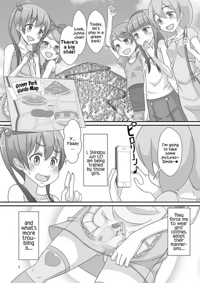 Sensei! Kouen de Jojisou Shite mite! | Sensei! Try dressing up like a little girl in a Public Park!