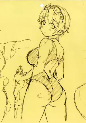 Misaki and Mika Sensei Sketchbook