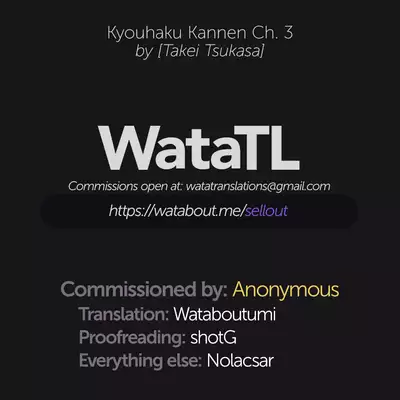[Takei Tsukasa] Kyouhaku Kannen Ch. 3 [English] [WataTL] [Digital]