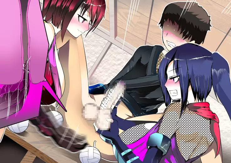 Sanctions For A Ninja Who Went AWOL ~Feminized and Dominated By 2 Kunoichi~