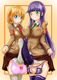 [Zakkin Kougyou (Zakkin)] Akogare no Senpai to... ~Futanari Hen~ [Chinese] [新桥月白日语社] [Digital]