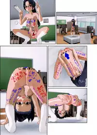 [Kuro Zuishou (Ichimai no Ginka)] Iinchou wa Class de Ijimerarete Imasu ~Kyoushitsu Dorei Seikatsu~