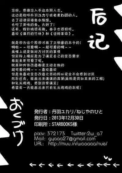 (C85) [Nejiya no Hito (Niwa Yukari)] Kiraware Acme Seija-chan | 喜欢恶作剧的正邪酱 (Touhou Project) [Chinese]