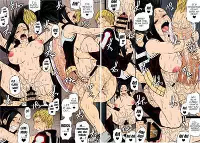 (C88) [CELLULOID-ACME (Chiba Toshirou)] Momo x Shiro (My Hero Academia) [English] {doujins.com} [Colorized]