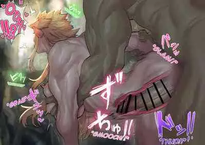 Yuugi Nee-san to Orc ga Kunzu Hoguretsu 2 | Yuugi Locked In A Grapple With An Orc 2