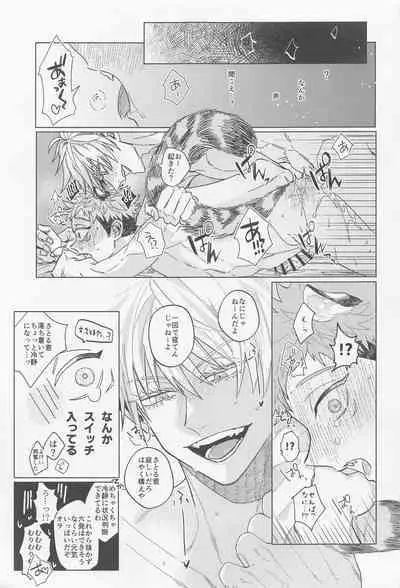 (Houkago Utopia Hoshi ni Negai o. 2022) [bonjiri (chiune)] MY PRECIOUS KITTEN (Jujutsu Kaisen)