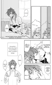 (CCOsaka91) [Harench-noon (Inao Maasa)] kiss, kiss, kiss and kiss (DRAMAtical Murder) [English] [Crazy Kouzu Scanlations]