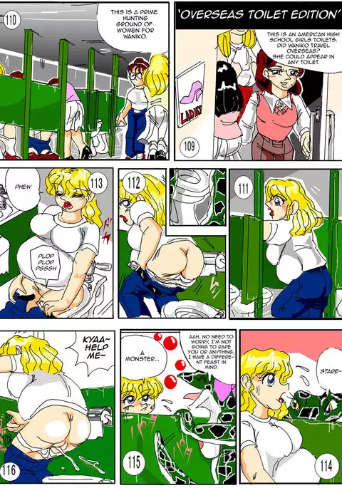 Toilet no Waniko-san | Waniko's Toilet