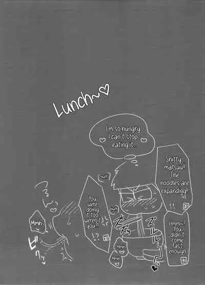 (Kahou wa Nete Matsu 20) [Nimanima Honpo (Tokiwa)] Ore no Shita ga Kyou mo Okashii!! ~24-Jikan Baku Iki 3P Secross~ | My Tongue Has Been Weird Lately ~24 hours of explosive threesome sex!!~ (Osomatsu-san) [English]