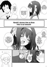 [Toward the Sky (Yuuka)] Honto wa Okotteru no yo! Baka... | I Really Am Angry! Idiot... (Suzumiya Haruhi no Yuuutsu) [English] [life4Kaoru]