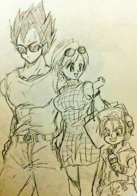 VegeBul rakugaki manga modoki