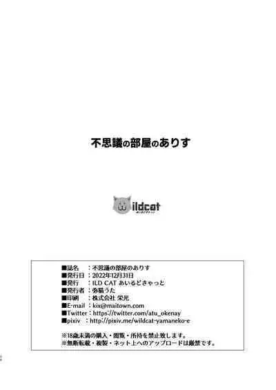 [ILD CAT (Yaneko Uta)] Husigi no Heya no Arisu [Digital]