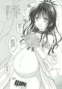 (C92) [Chi-Ra-Rhyzhm (Hidaka Toworu)] Zetsumetsu Kigu Uchuujin ni Kyouseiteki ni Yomeiri! (To LOVE-Ru)