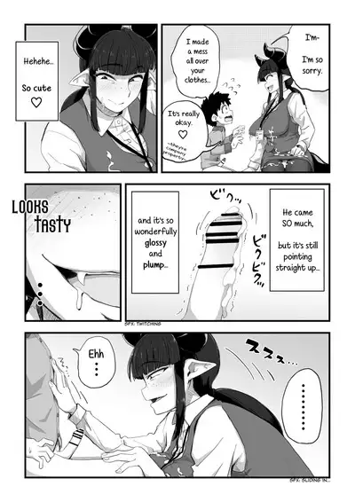 [camekirin] Jimi Succubus-san ~ Shotacon Mojyo Succubus Hajimete no Sakusei Gyoumu ~ | Plain Miss Succubus ~a dorky shotacon succubus makes her first collection~ [English] [incogna777]