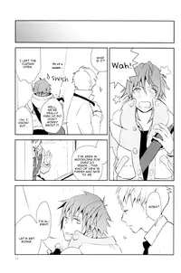 (CCOsaka91) [Harench-noon (Inao Maasa)] kiss, kiss, kiss and kiss (DRAMAtical Murder) [English] [Crazy Kouzu Scanlations]