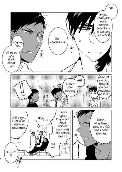[archea (Sasagawa Nagaru)] Otona no Aomine-kun to (Seiteki ni) Asobou (Kuroko no Basuke) [English] [Digital]