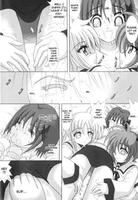 (Lyrical Heart) [Hikarito Mahou Koubou (M_pon)] Nano & Fe x Haya! (Mahou Shoujo Lyrical Nanoha) [English] [Payapaya]