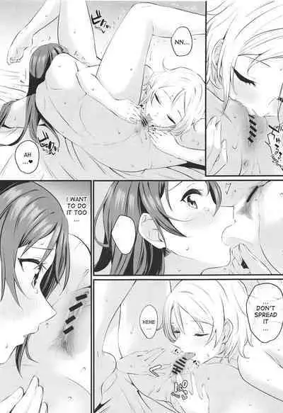(Bokura no Love Live! 25) [Kitaku Jikan (Kitaku)] Yakimochi (A) Symmetry (Love Live! Sunshine!!) [English] [KratzXD Translation]