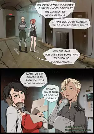 Vorepunk combat drone