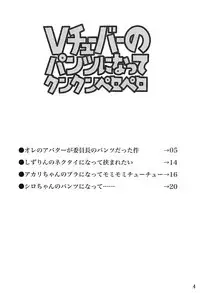 (C94) [ARCHETYPE (Akaza)] Vtuber no Pants ni Natte Kunkun Peropero (Various) [Chinese][CE家族社]