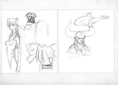 ALICESOFT ORION SCRIBBLES with CROQUIS ULTIMATE EDITION VOL.4 織音計画特別版 ラフ画集