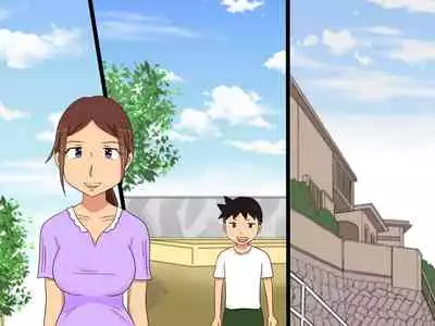 Kirei na Oba-san to Ofuro de Sex shita Doutei