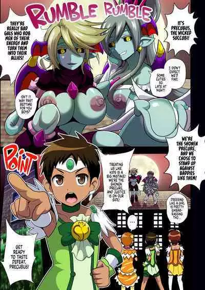 [Akuochisukii Classroom (Akuochisukii Sensei)] Succubi Precubus VS Shota Cure