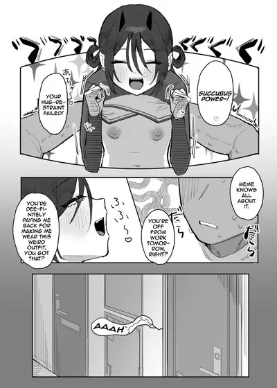[Oyogi] Hinnyuu de Kahanshin Dekai Succubus ni Ouen Saretari Baka ni Sare Sarenagara Ecchi Suru Hanashi. | Fucking a Small-Breasted, Big-Assed Succubus While She Cheers Me On and Makes Fun of Me [English] {Doujins.com}